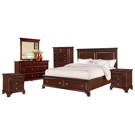 King 6 Piece Bedroom Group